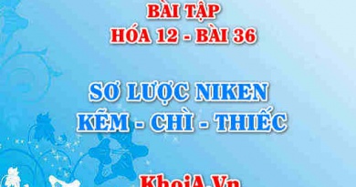 Bài tập Niken (Ni), Kẽm (Zn), Chì (Pb), Thiếc (Sn): Giải bài tập 1, 2, 3, 4, 5 trang 163 SGK Hóa 12 bài 36